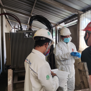 Proses Sampling PCBs Metoda Uji Cepat Dexsil pada Transformator di PT. Mekar Armada Jaya (1)